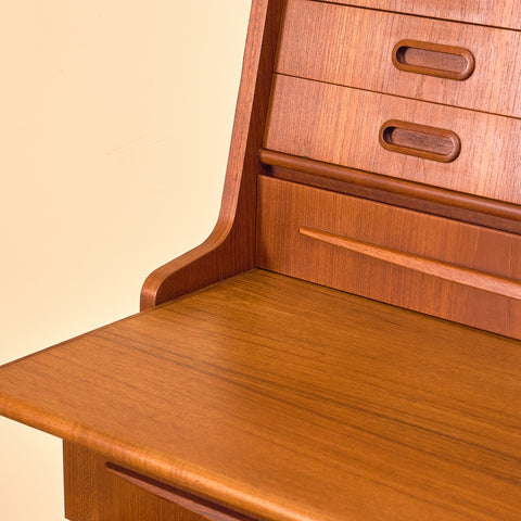 Danish secretary in teak
