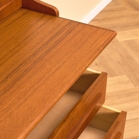 Danish secretary in teak