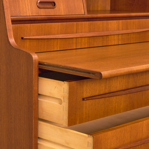Danish secretary in teak