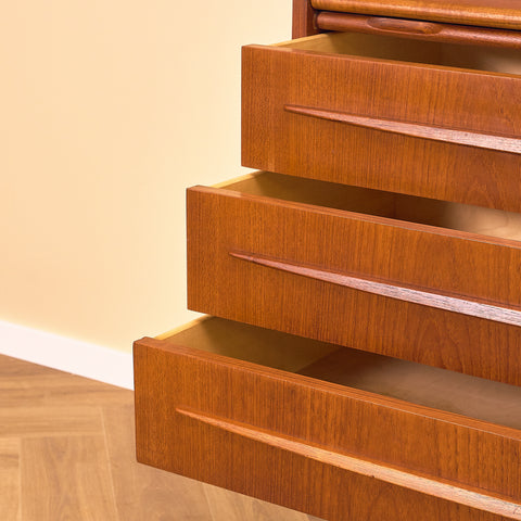 Danish secretary in teak