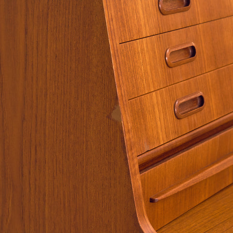 Danish secretary in teak