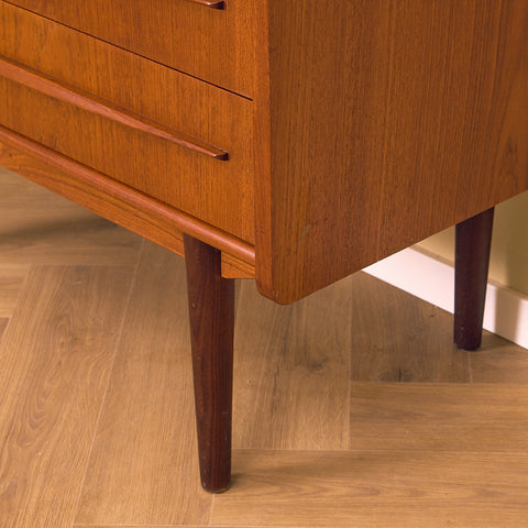 Danish secretary in teak
