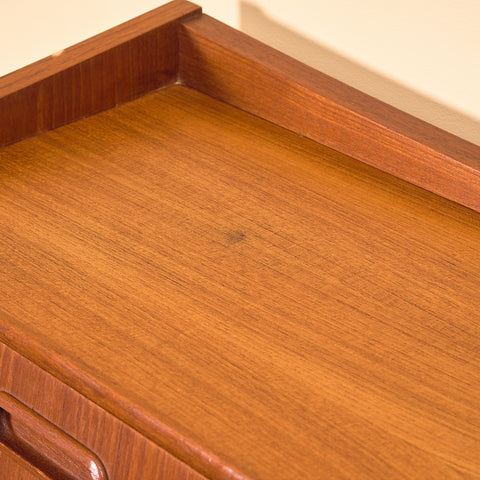 Danish secretary in teak
