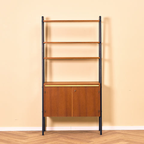 Swedish bookshelf in teak