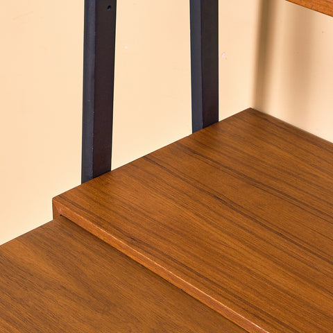 Swedish bookshelf in teak