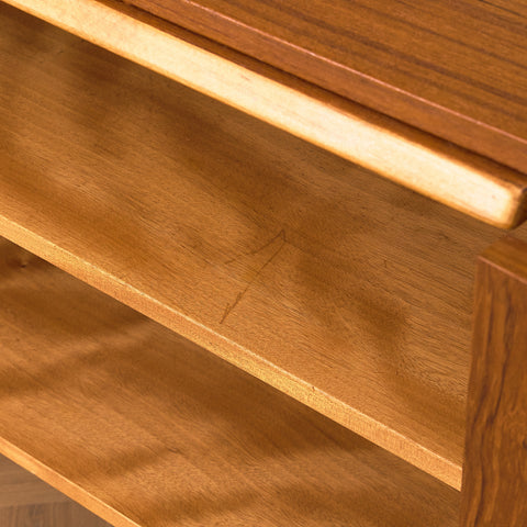Swedish bookshelf in teak