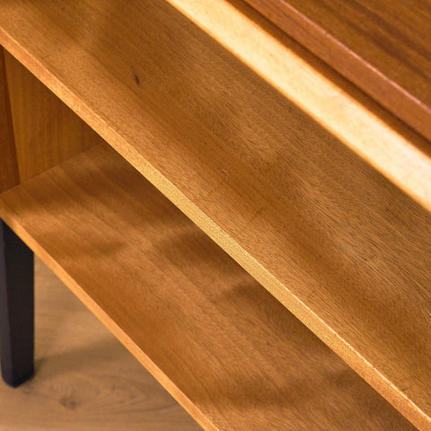 Swedish bookshelf in teak