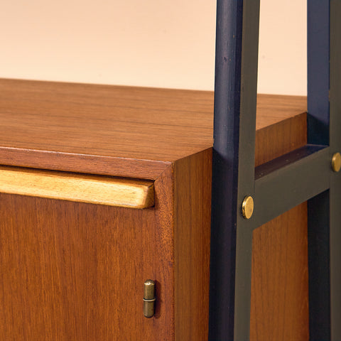 Swedish bookshelf in teak