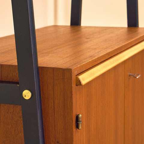 Swedish bookshelf in teak