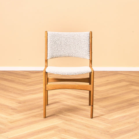 Danish dining chairs in oak by Erik Buch for Anderstrup Møbelfabrik, model 89