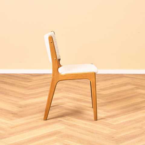 Danish dining chairs in oak by Erik Buch for Anderstrup Møbelfabrik, model 89