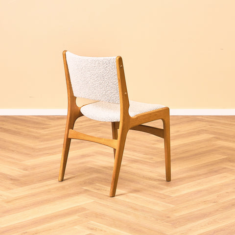 Danish dining chairs in oak by Erik Buch for Anderstrup Møbelfabrik, model 89