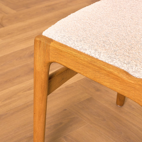 Danish dining chairs in oak by Erik Buch for Anderstrup Møbelfabrik, model 89