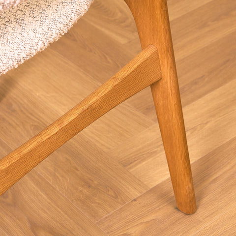 Danish dining chairs in oak by Erik Buch for Anderstrup Møbelfabrik, model 89