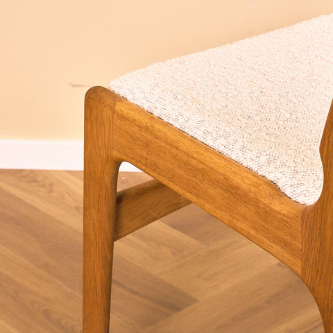 Danish dining chairs in oak by Erik Buch for Anderstrup Møbelfabrik, model 89