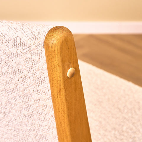 Danish dining chairs in oak by Erik Buch for Anderstrup Møbelfabrik, model 89
