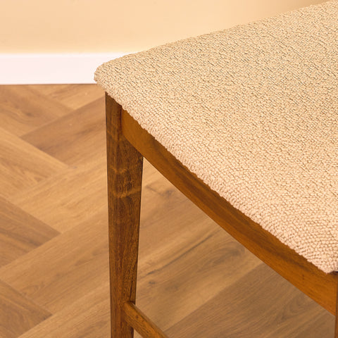 Swedish dining chairs in walnut by Karl Erik Ekselius