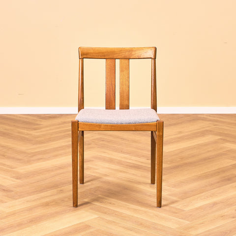 Swedish dining chairs in walnut, model 'Köln', by IKEA