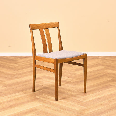 Swedish dining chairs in walnut, model 'Köln', by IKEA