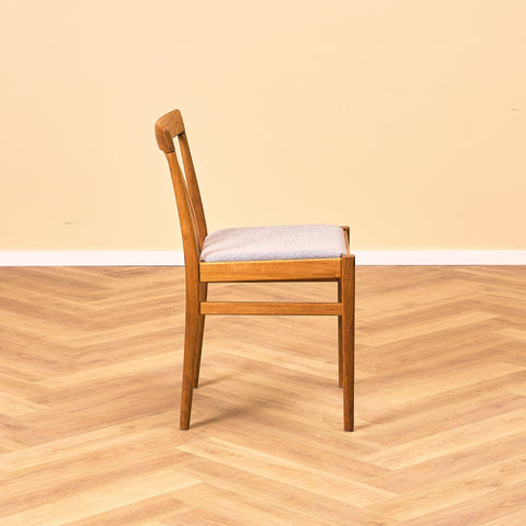Swedish dining chairs in walnut, model 'Köln', by IKEA