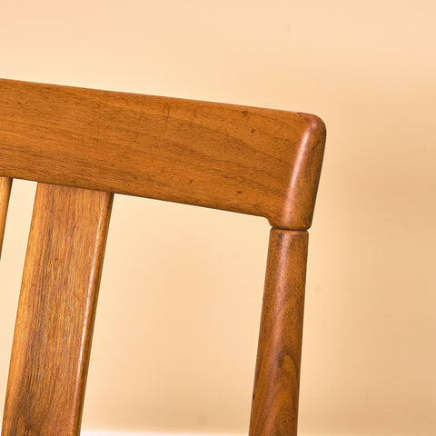 Swedish dining chairs in walnut, model 'Köln', by IKEA