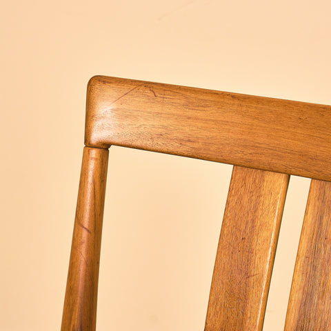 Swedish dining chairs in walnut, model 'Köln', by IKEA