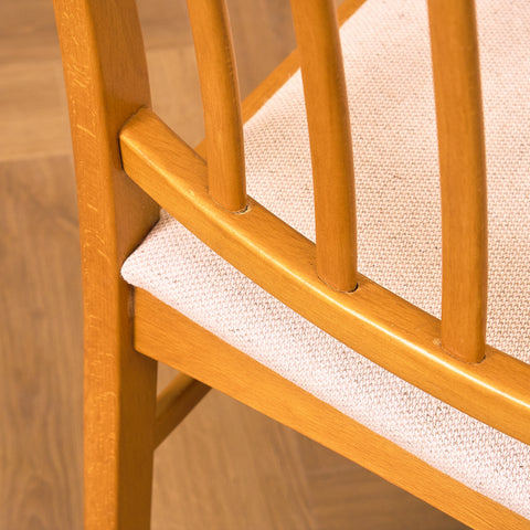 Swedish dining chairs in beech