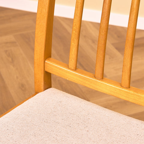 Swedish dining chairs in beech