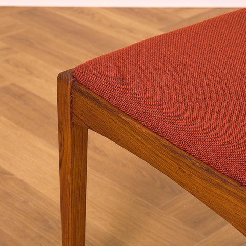 Swedish dining chairs in teak
