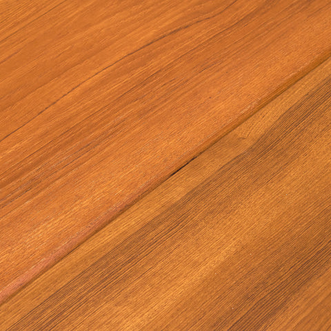 Swedish coffee table in teak & beech by Emmaboda Möbelfabrik