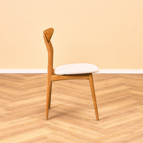 Swedish dining chairs in beech