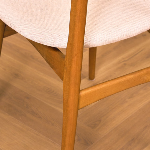 Swedish dining chairs in beech