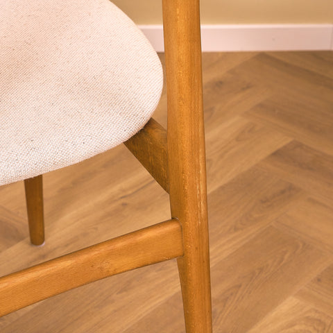 Swedish dining chairs in beech