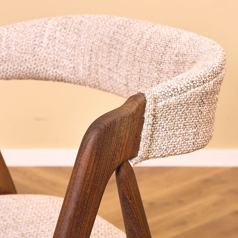 Danish set of 4 dining chairs 'model 205' by Thomas Harlev for Farstrup