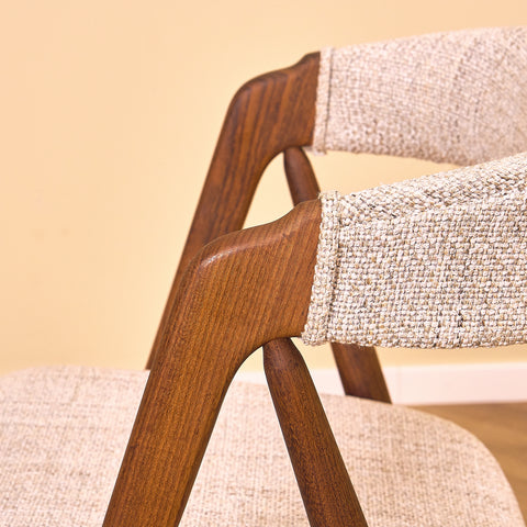 Danish set of 4 dining chairs 'model 205' by Thomas Harlev for Farstrup