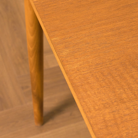 Swedish dining table in teak by Edsbyverken