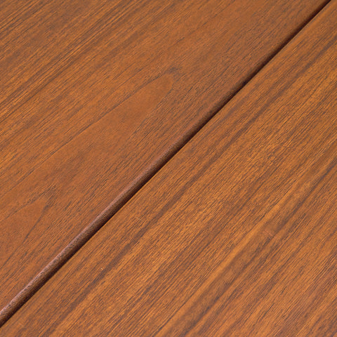 Danish rectangular dining table in teak and oak