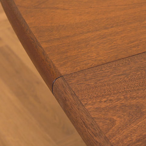 Danish oval dining table in mahogany by Skovby Møbelfabrik