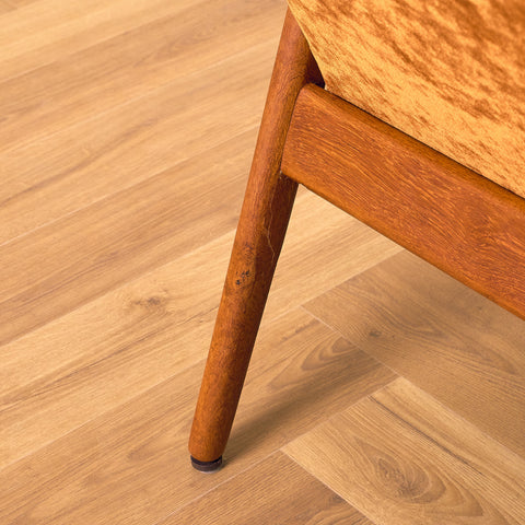 Swedish armchair in teak by Bröderna Andersson, Ekenässjön