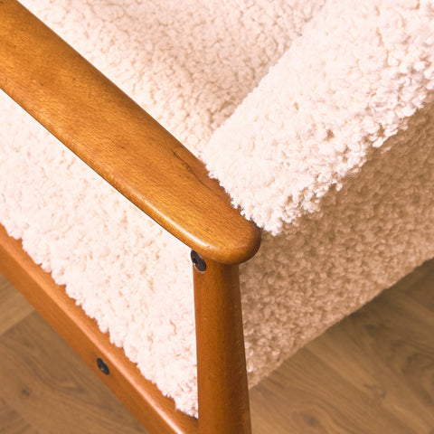 Swedish armchair in beech