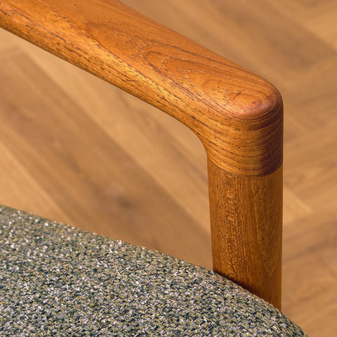 Swedish armchair in teak by DUX