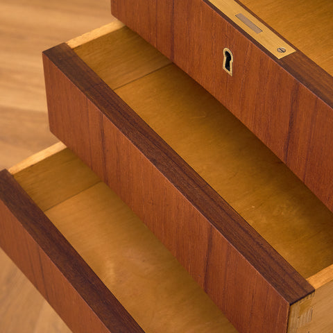 Danish writing desk in teak