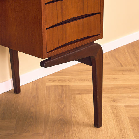 Danish writing desk in teak