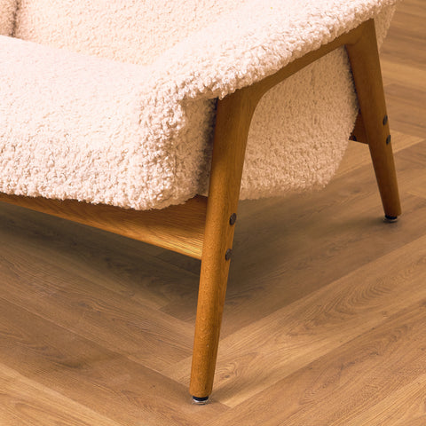 Swedish armchair in oak, model "Profil", by Folke Ohlsson for DUX