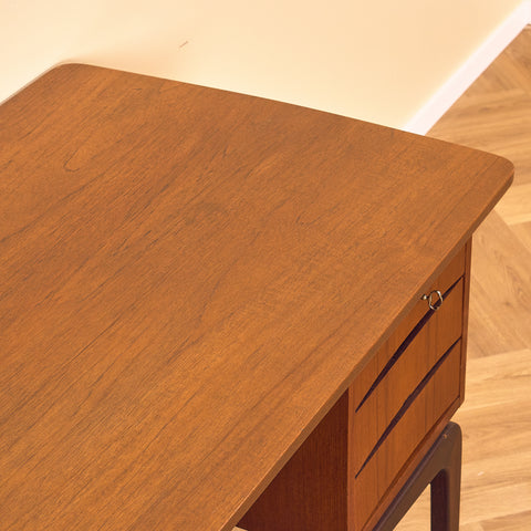 Danish writing desk in teak