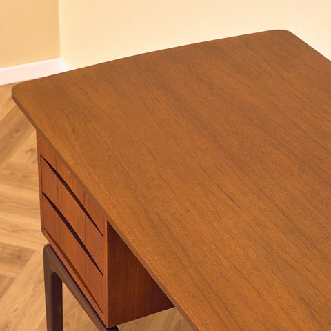 Danish writing desk in teak