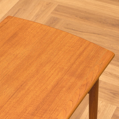 Danish side table in teak