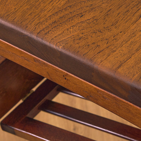 Danish side table in stained teak by Jakob Brink for BR Gelsted Møbler