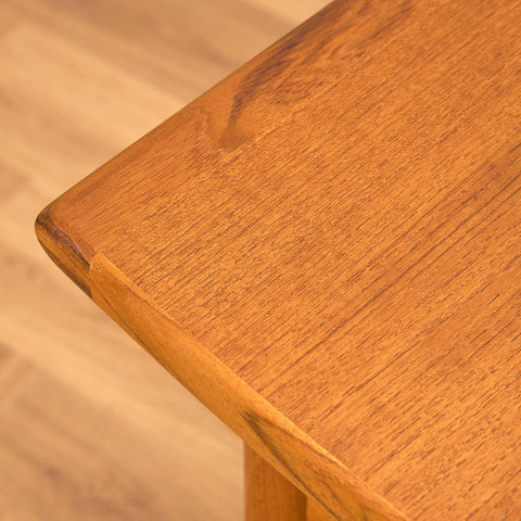 Danish side table in teak