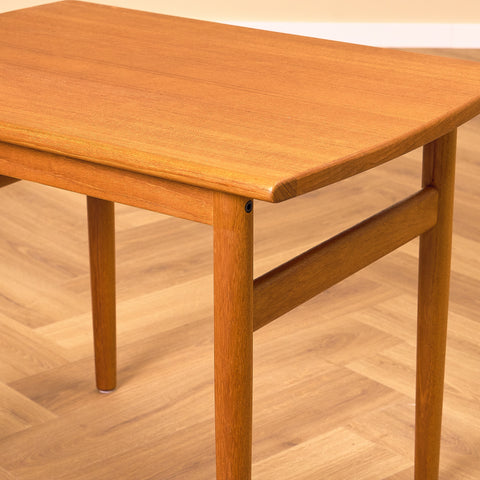 Danish side table in teak
